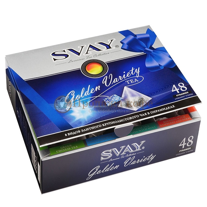 Чай Svay Golden Variety (48 пирамидок)