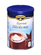 Растворимый напиток Kruger Hot Chocolate (Крюгер Горячий Шоколад)  265 г, туба из металлизированного картона