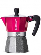 Кофеварка гейзерная Bialetti Aeternum Allegra Petra Rouge (3 чашки)